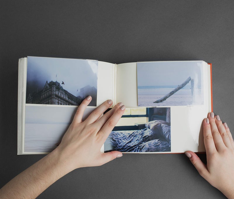 Kolo Hudson 2up Photo Album, Holds 200 4x6 Photos, Ideal for Wedding and Baby Books, Navy - Image 4